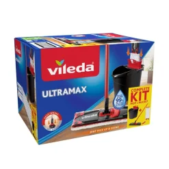 Best Vileda kit ultramax Balai, Serpillère, Brosse