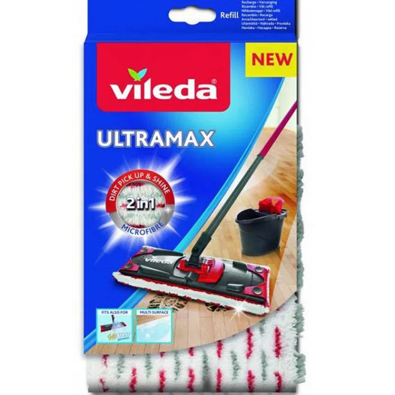 Online Vileda recharge ultramax 2 en 1 Balai, Serpillère, Brosse