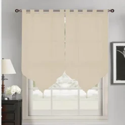 New Vitrage x2 elegance 60x160cm Rideau, Voilage·Vitrages