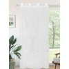 Best Voile Aillets pompons 140x240cm Rideau, Voilage·Voilage