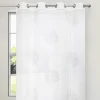 Hot Voile carla 140x240cm blanc Rideau, Voilage·Voilage